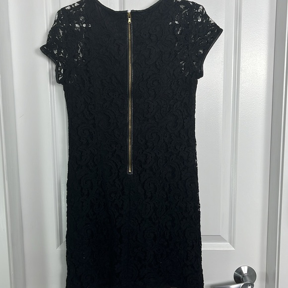 Club Monaco Black Lace Dress | Size 8 - Picture 5 of 7